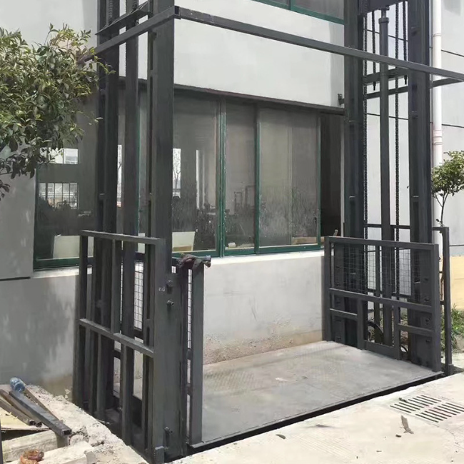 襄城5吨室外升降货梯